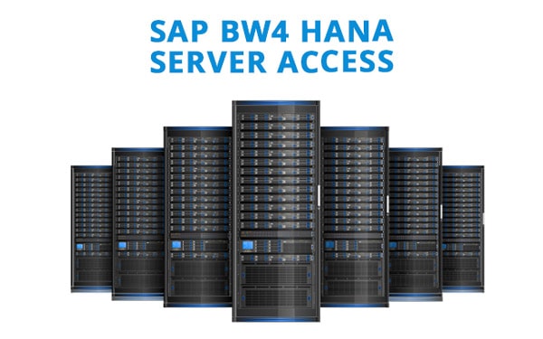 SAP BWHANA Online Server Access